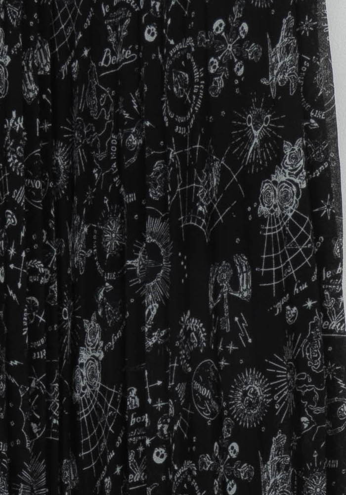 Jupe Longue Noire et Grise - Taille M/38 de la marque IKKS | PARAD108544 - Vendu par Paradigme - Image 3