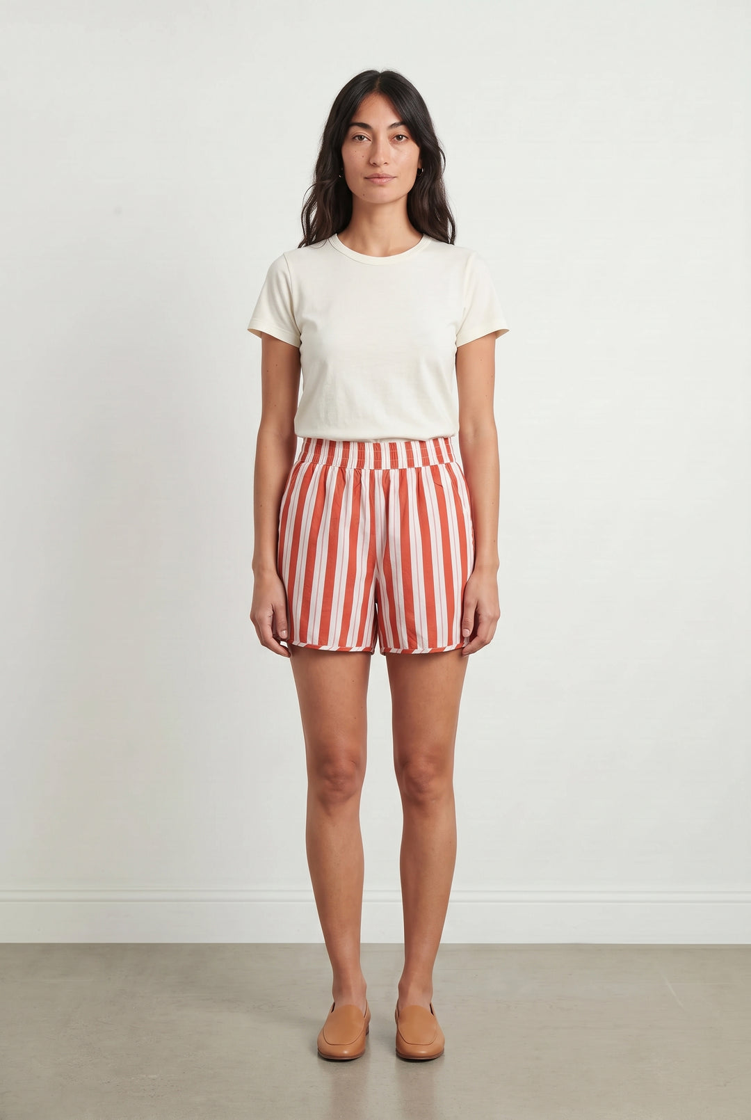 Short Rouge et Blanc - Taille M/38 de la marque Petite Mendigote | PARAD108551 - Vendu par Paradigme - Image 1