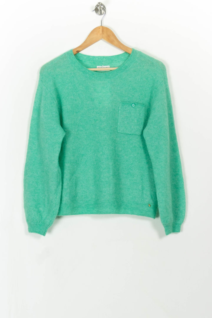 Pull Vert - Taille L/40 de la marque Des petits hauts | PARAD108558 - Vendu par Paradigme - Image 2