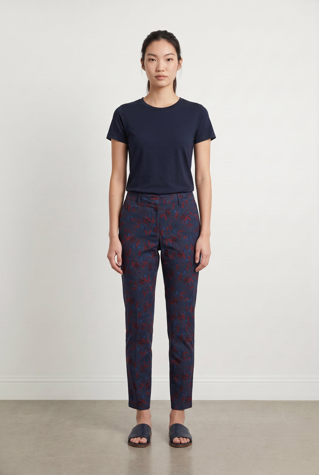 Pantalon Slim Bleu et Rouge - Taille M/38 de la marque Ekyog | PARAD108571 - Vendu par Paradigme - Image 1