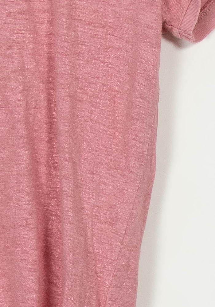 Tee-shirt Rose - Taille S/36 de la marque IKKS | PARAD108572 - Vendu par Paradigme - Image 3