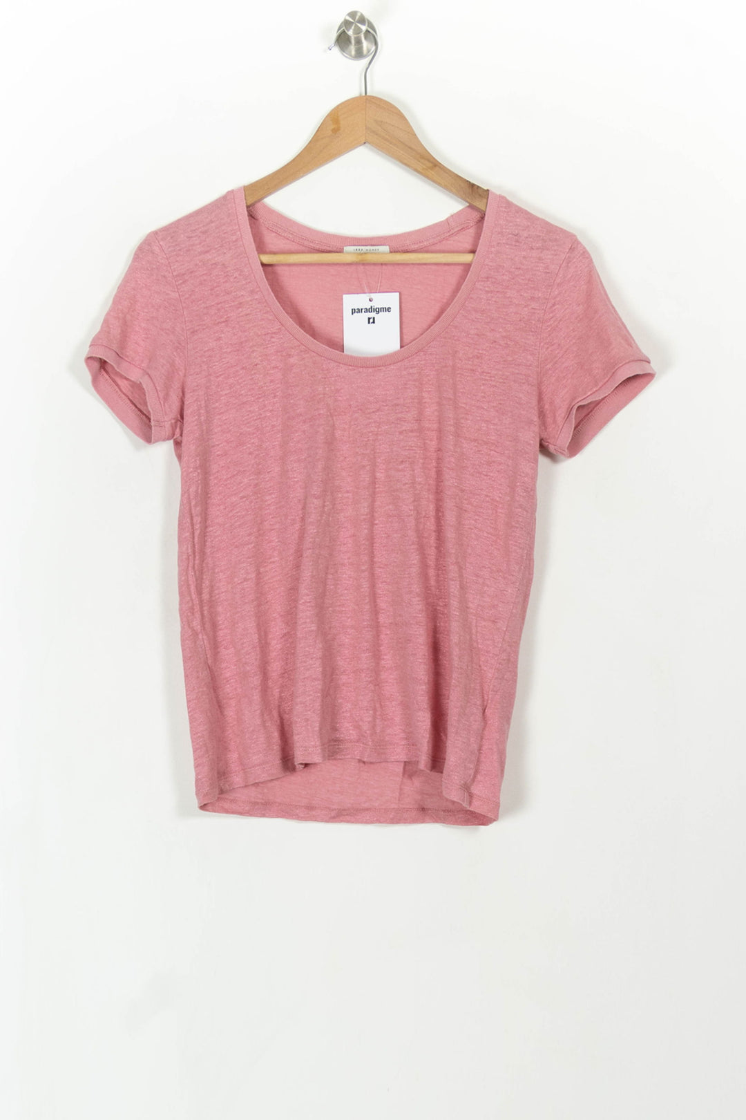Tee-shirt Rose - Taille S/36 de la marque IKKS | PARAD108572 - Vendu par Paradigme - Image 2