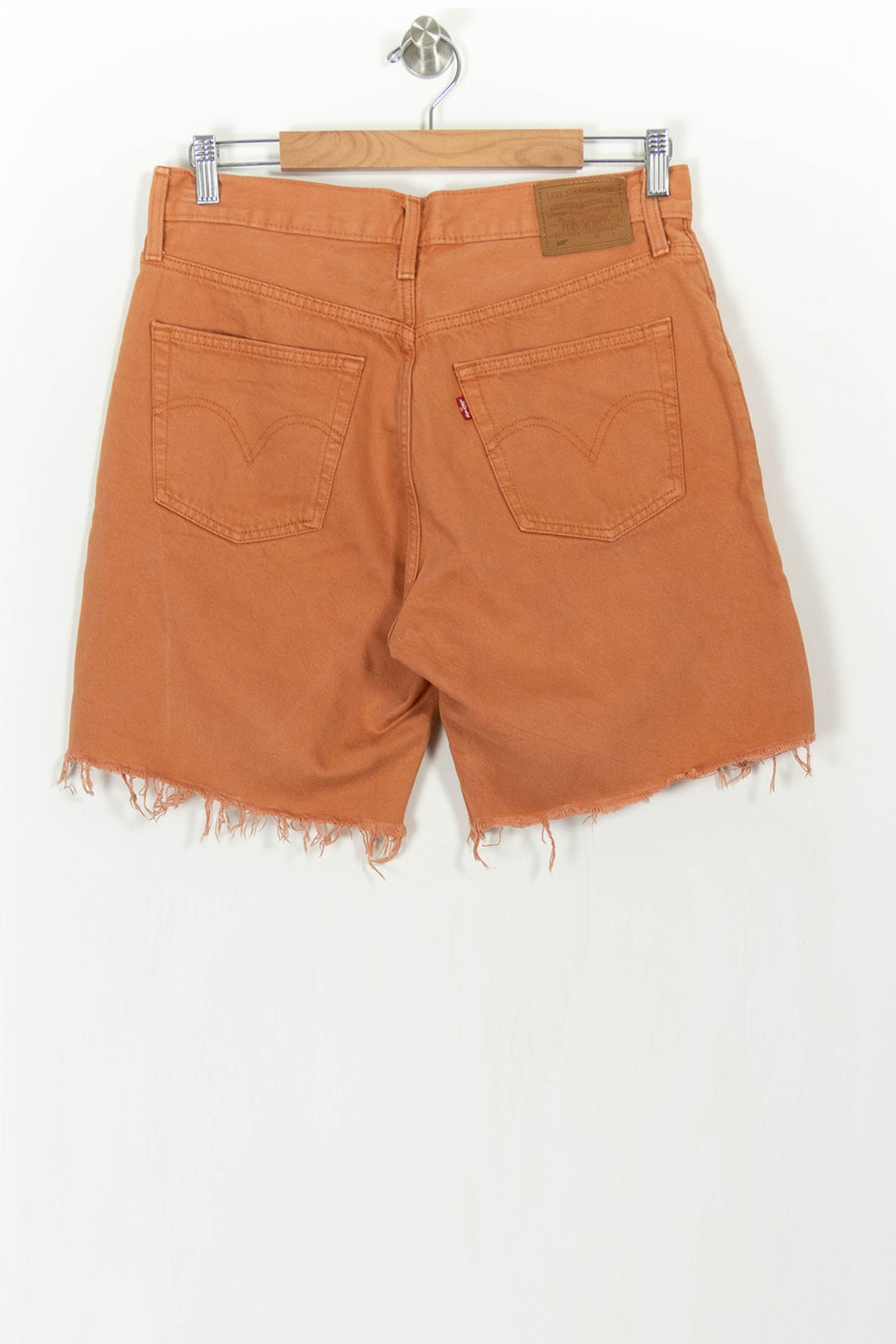 Short en Jean Orange - Taille L/40 de la marque Levi's | PARAD108578 - Vendu par Paradigme - Image 4