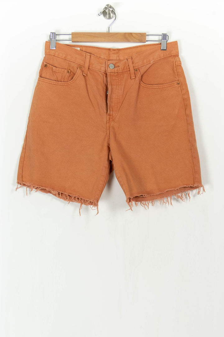 Short en Jean Orange - Taille L/40 de la marque Levi's | PARAD108578 - Vendu par Paradigme - Image 2