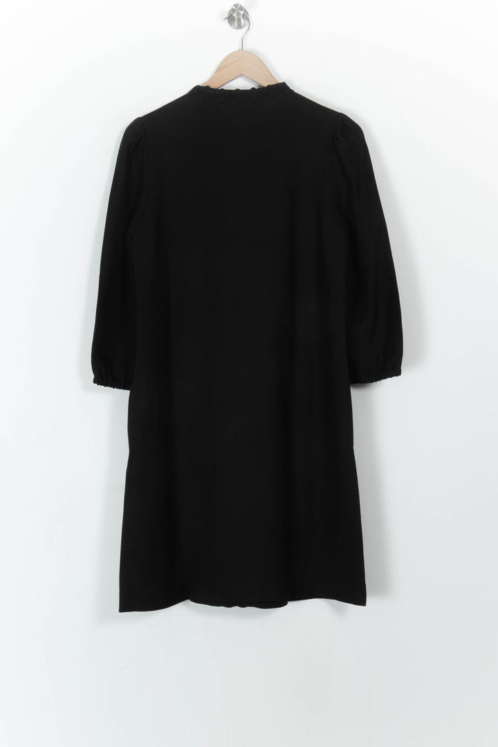 Robe Midi Noire - Taille XS/34 de la marque A.P.C. | PARAD108580 - Vendu par Paradigme - Image 4