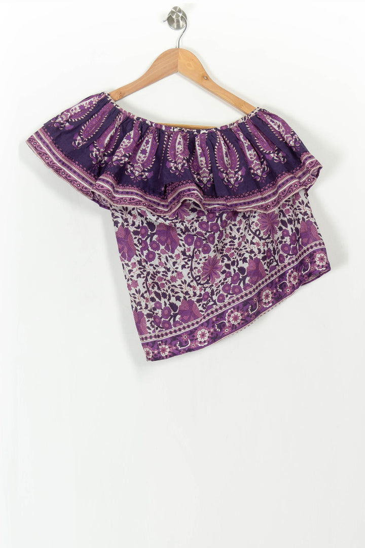Blouse Violette - Taille S/36 de la marque Petite Mendigote | PARAD108583 - Vendu par Paradigme - Image 4