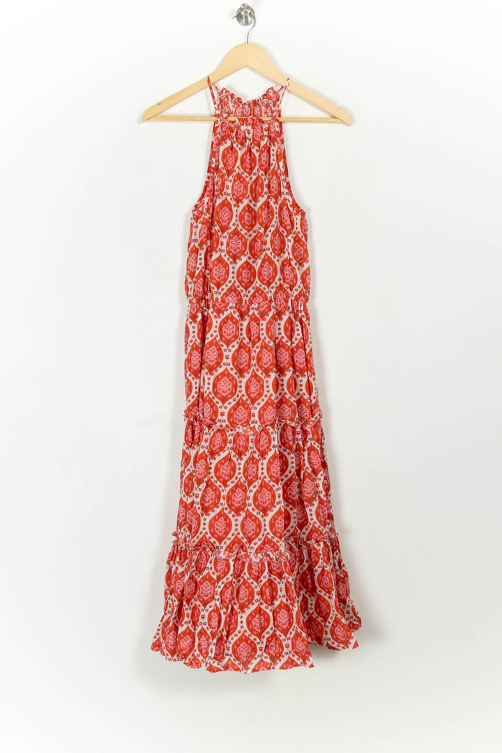 Robe Longue Rouge et Blanche - Taille S/36 de la marque Petite Mendigote | PARAD108584 - Vendu par Paradigme - Image 4