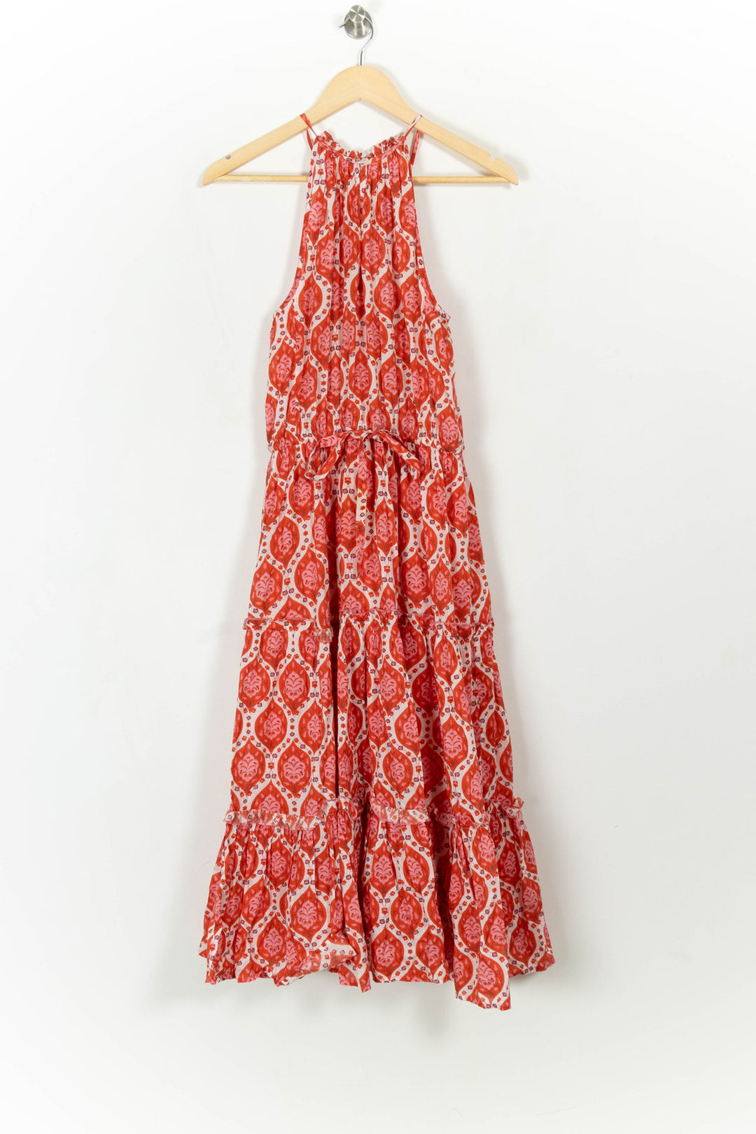 Robe Longue Rouge et Blanche - Taille S/36 de la marque Petite Mendigote | PARAD108584 - Vendu par Paradigme - Image 2