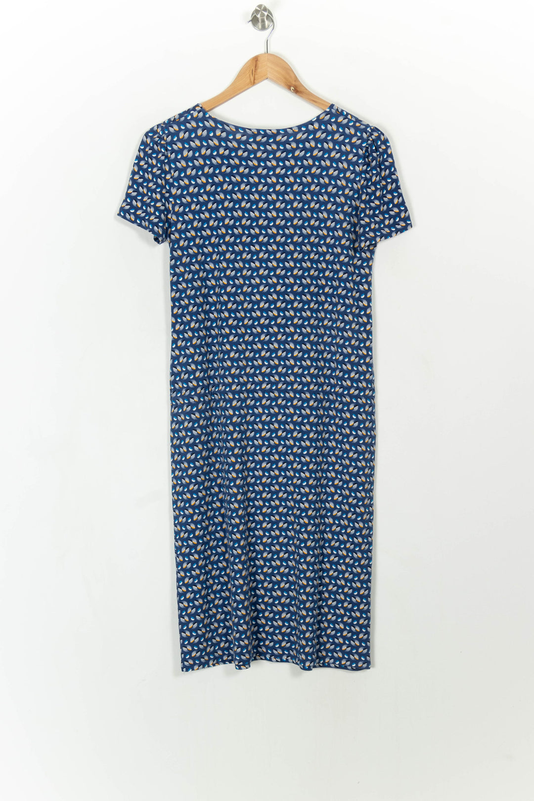Robe Midi Bleue et Blanche - Taille S/36 de la marque Agnès b. | PARAD108587 - Vendu par Paradigme - Image 4