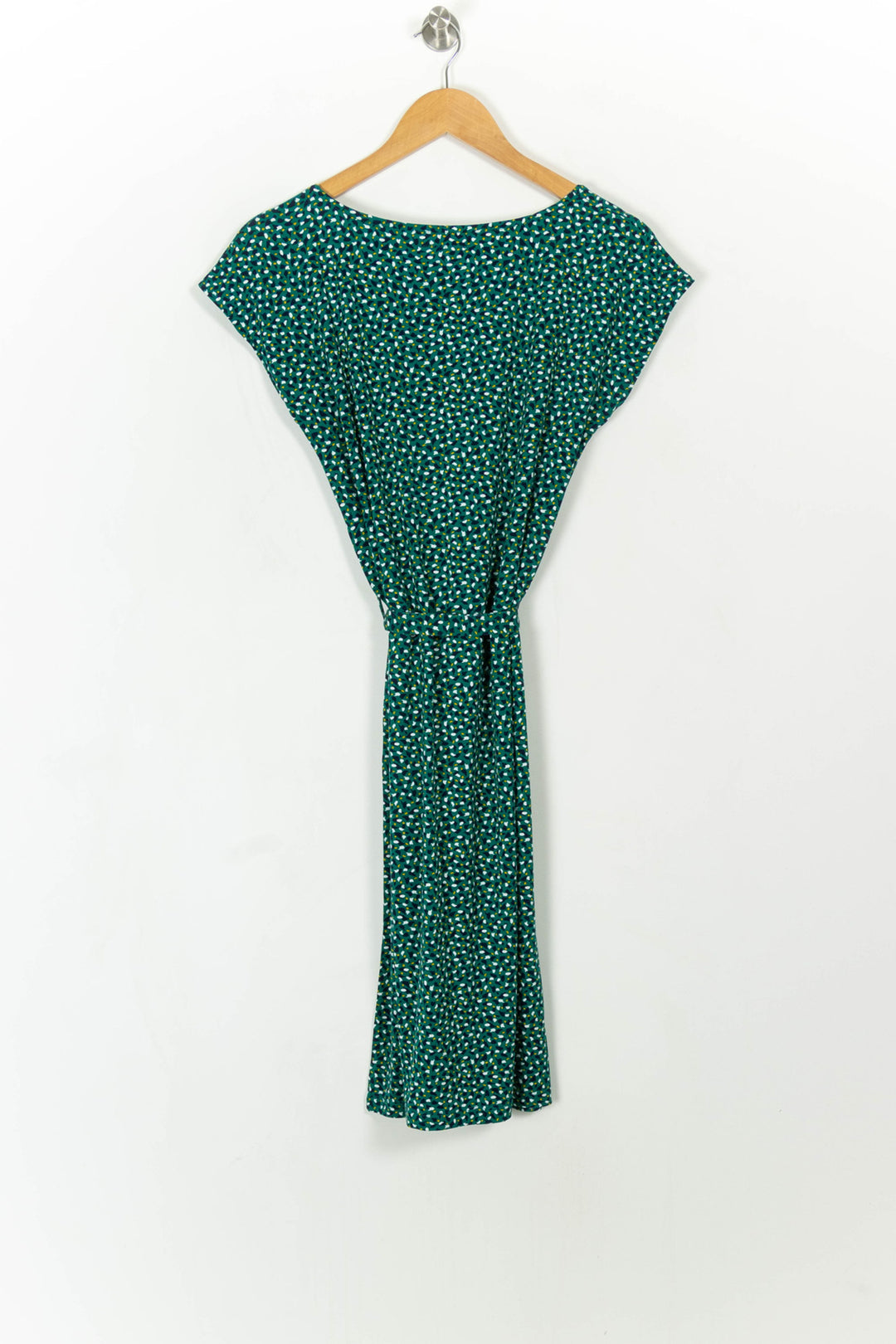 Robe Midi Verte - Taille S/36 de la marque Agnès b. | PARAD108588 - Vendu par Paradigme - Image 4