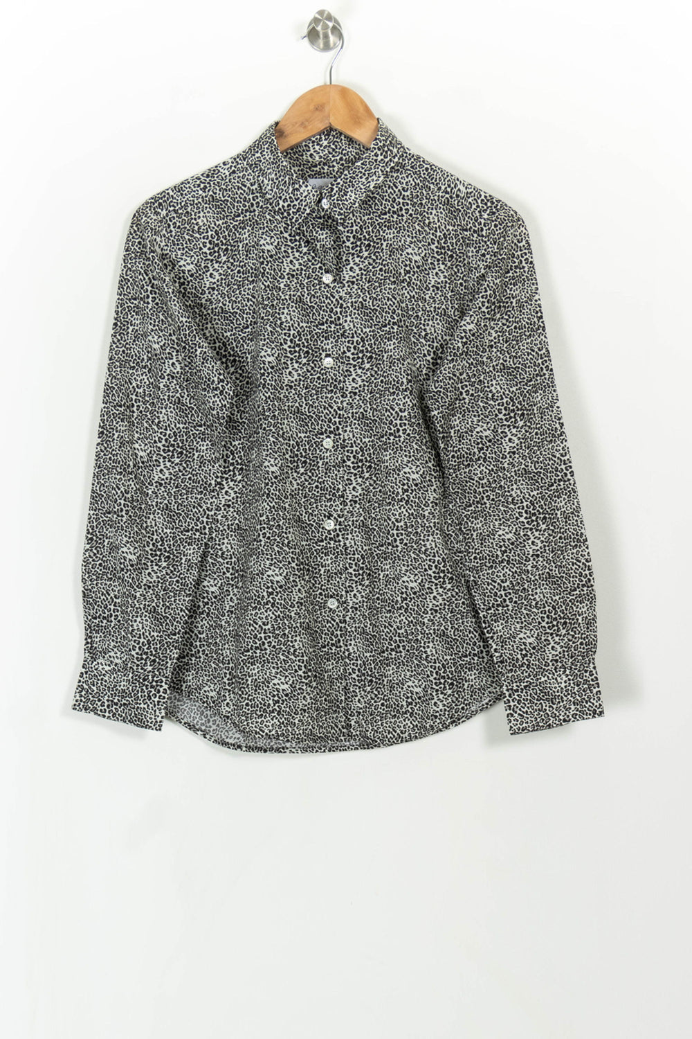 Chemise Noire et Blanche - Taille S/36 de la marque Agnès b. | PARAD108589 - Vendu par Paradigme - Image 2