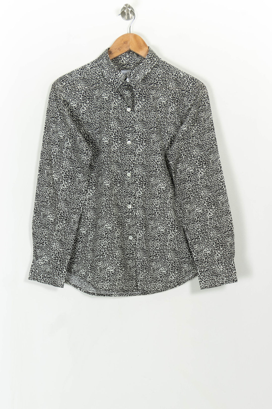 Chemise Noire et Blanche - Taille S/36 de la marque Agnès b. | PARAD108589 - Vendu par Paradigme - Image 2