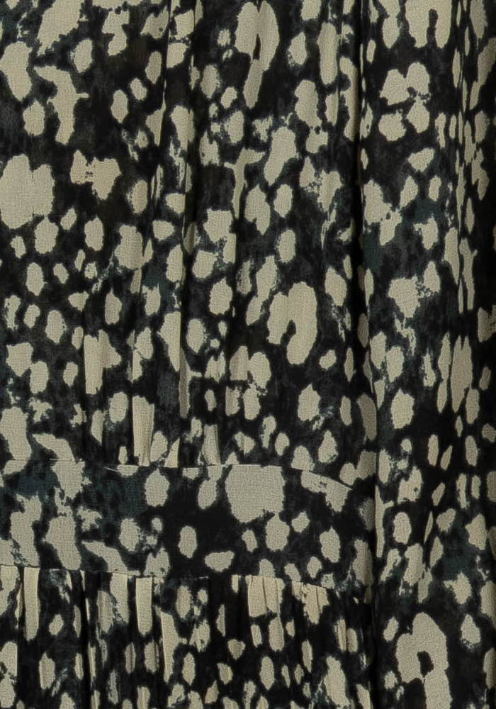 Robe Longue Noire et Beige - Taille S/36 de la marque ba&sh | PARAD108594 - Vendu par Paradigme - Image 3