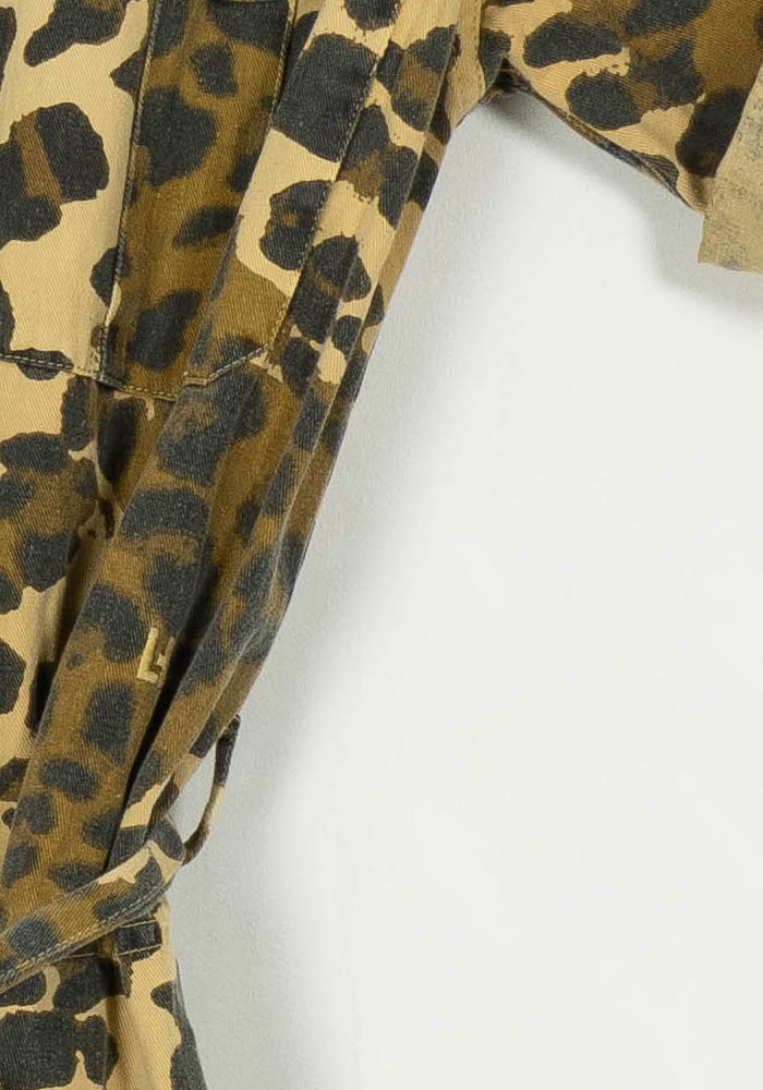 Combishort Beige et Noir - Taille S/36 de la marque Léon & Harper | PARAD108598 - Vendu par Paradigme - Image 3