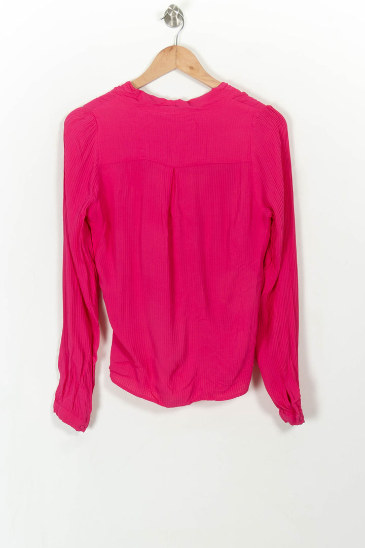 Blouse Rose - Taille M/38 de la marque Sézane | PARAD108599 - Vendu par Paradigme - Image 4