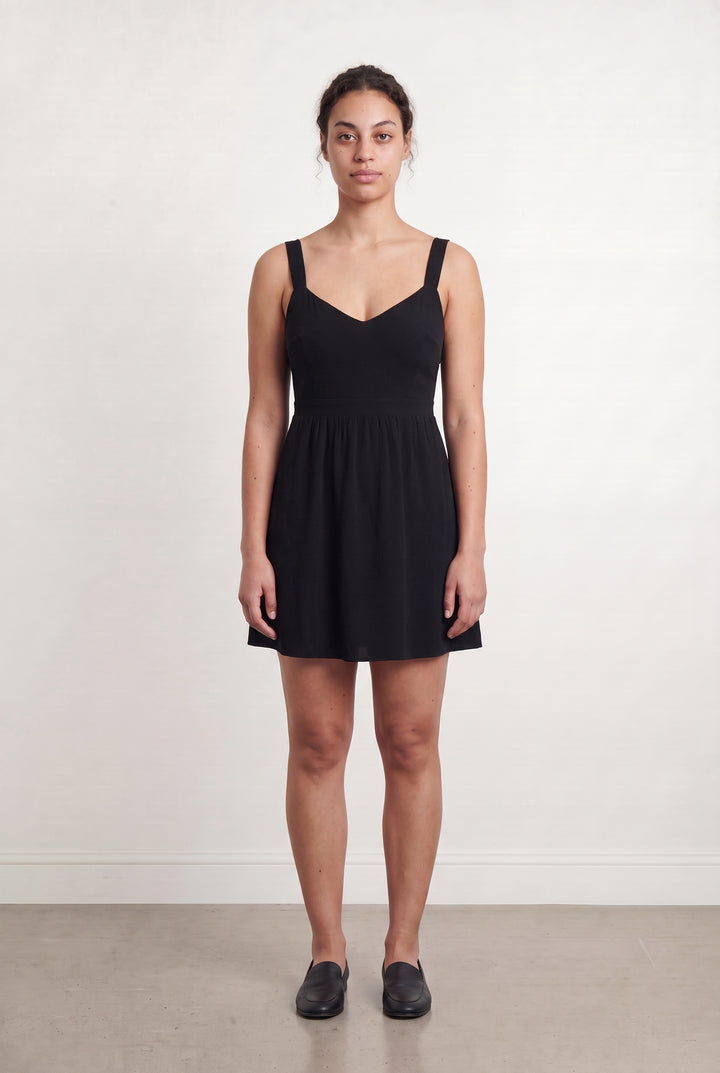 Robe Patineuse Noire - Taille L/40 de la marque Sézane | PARAD108601 - Vendu par Paradigme - Image 1
