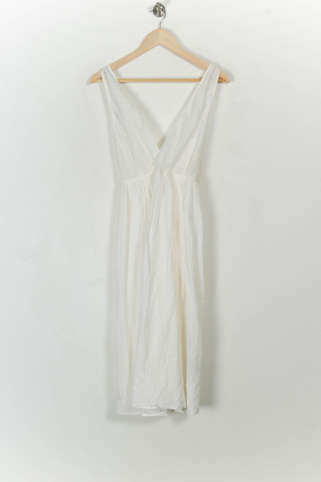 Robe Midi Blanche - Taille L/40 de la marque Comptoir des Cotonniers | PARAD108605 - Vendu par Paradigme - Image 4