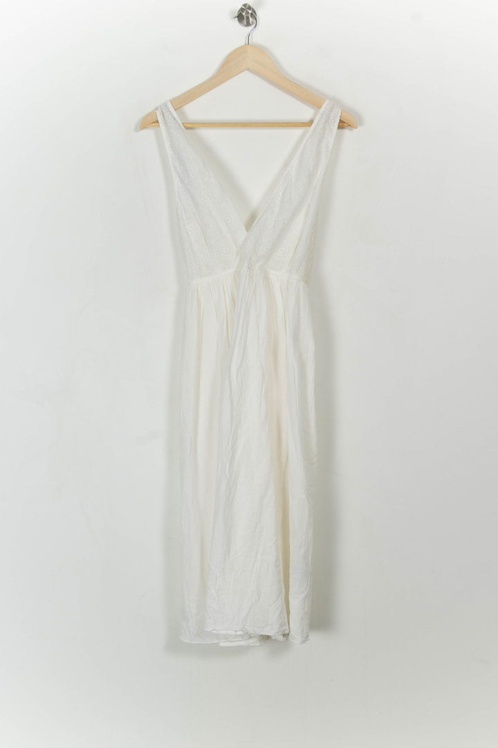 Robe Midi Blanche - Taille L/40 de la marque Comptoir des Cotonniers | PARAD108605 - Vendu par Paradigme - Image 4