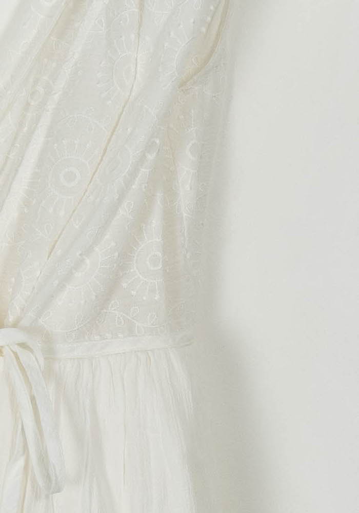 Robe Midi Blanche - Taille L/40 de la marque Comptoir des Cotonniers | PARAD108605 - Vendu par Paradigme - Image 3