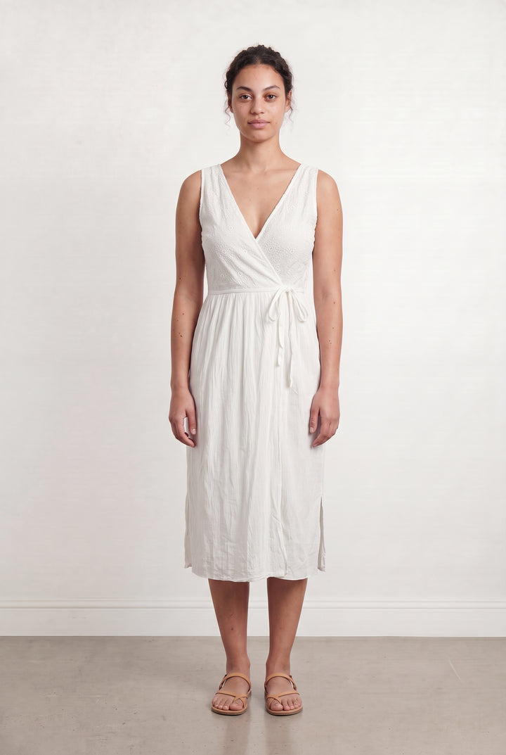 Robe Midi Blanche - Taille L/40 de la marque Comptoir des Cotonniers | PARAD108605 - Vendu par Paradigme - Image 1