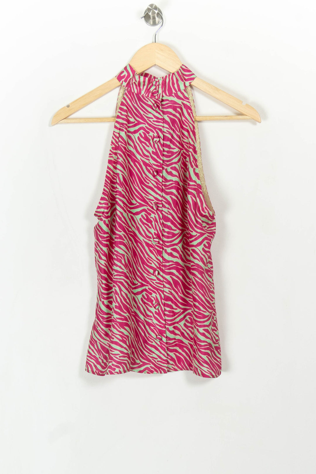 Débardeur Rose et Blanc - Taille L/40 de la marque Elise Chalmin | PARAD108610 - Vendu par Paradigme - Image 4