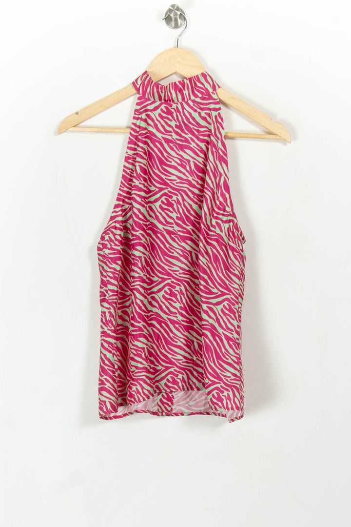 Débardeur Rose et Blanc - Taille L/40 de la marque Elise Chalmin | PARAD108610 - Vendu par Paradigme - Image 2
