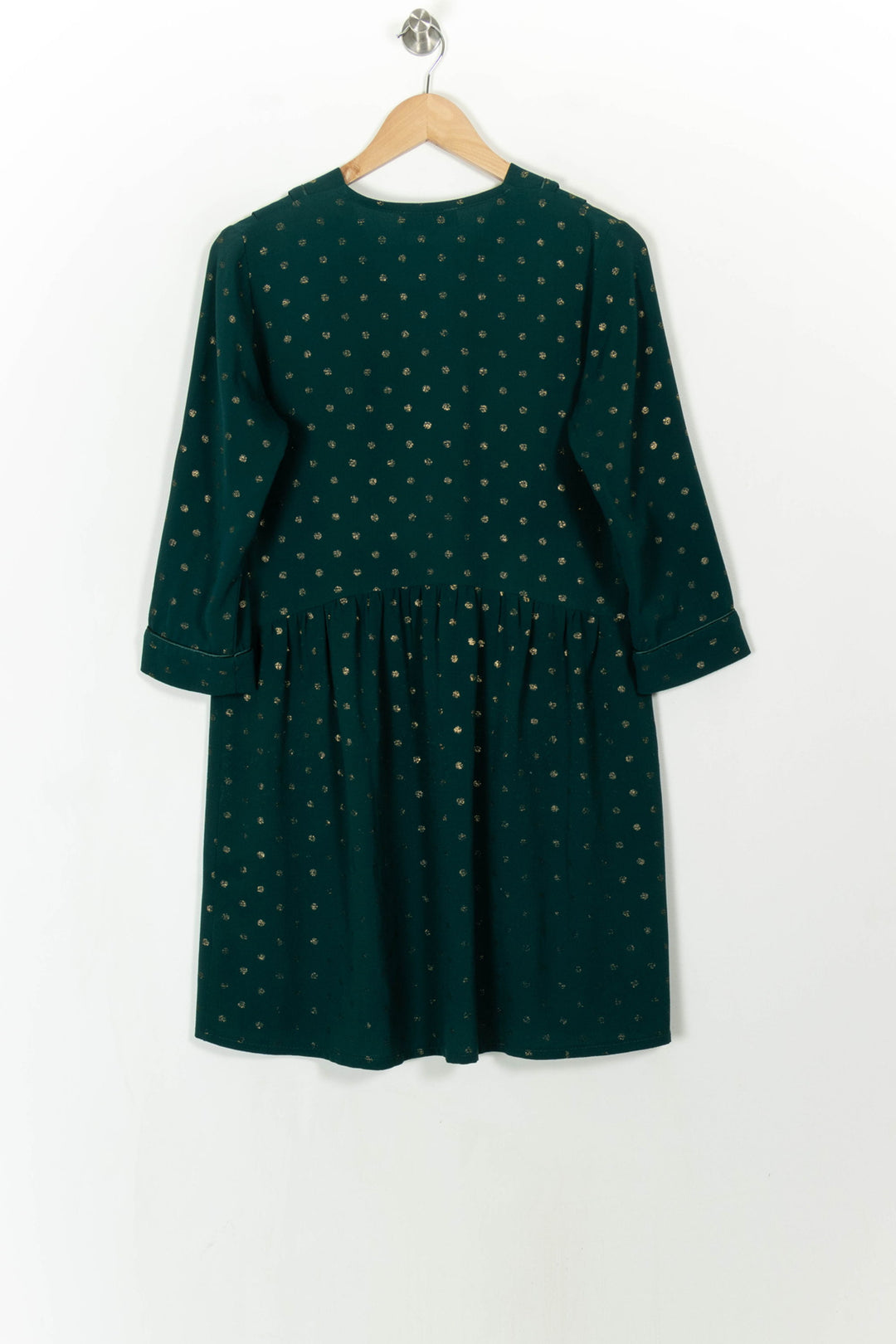 Robe Courte Verte et Dorée - Taille M/38 de la marque Opullence | PARAD108642 - Vendu par Paradigme - Image 4