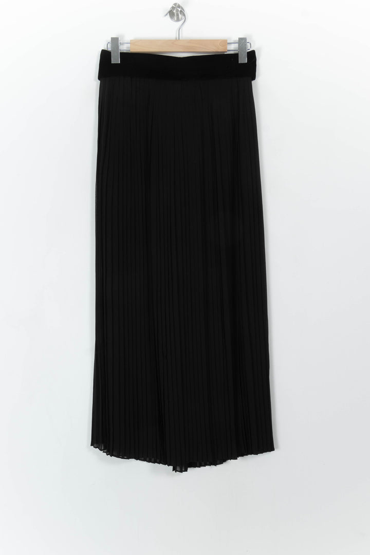 Jupe Plissée Noire - Taille L/40 de la marque The Kooples | PARAD108645 - Vendu par Paradigme - Image 4