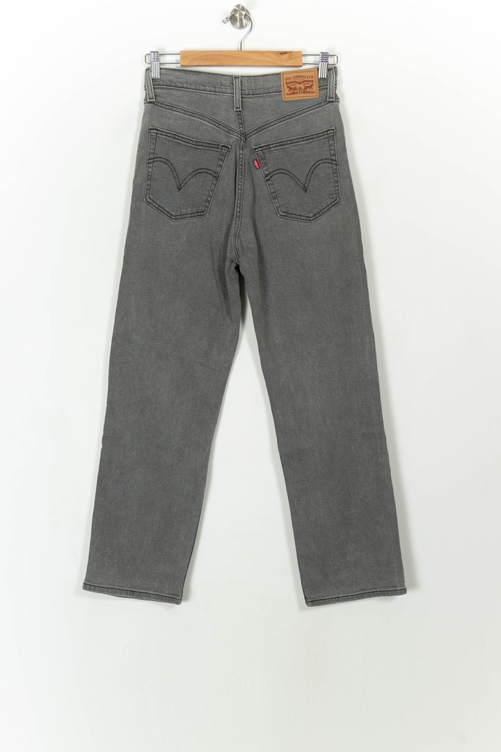Jean Droit Gris - Taille S/36 de la marque Levi's | PARAD108646 - Vendu par Paradigme - Image 4