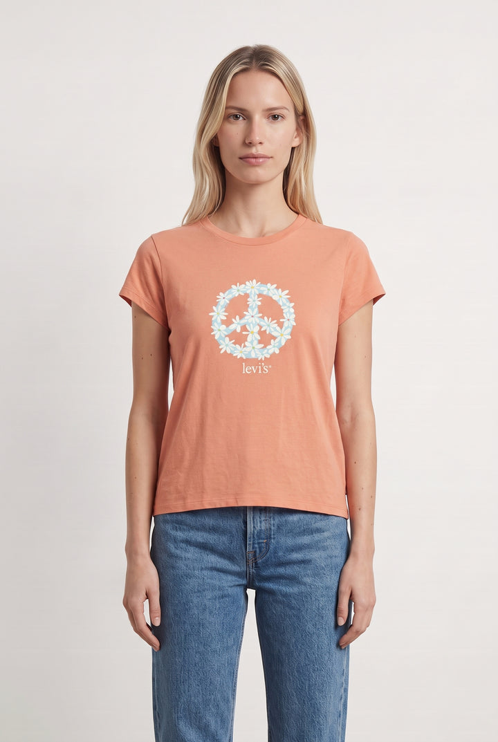Tee-shirt Rose - Taille M/38 de la marque Levi's | PARAD108648 - Vendu par Paradigme - Image 1