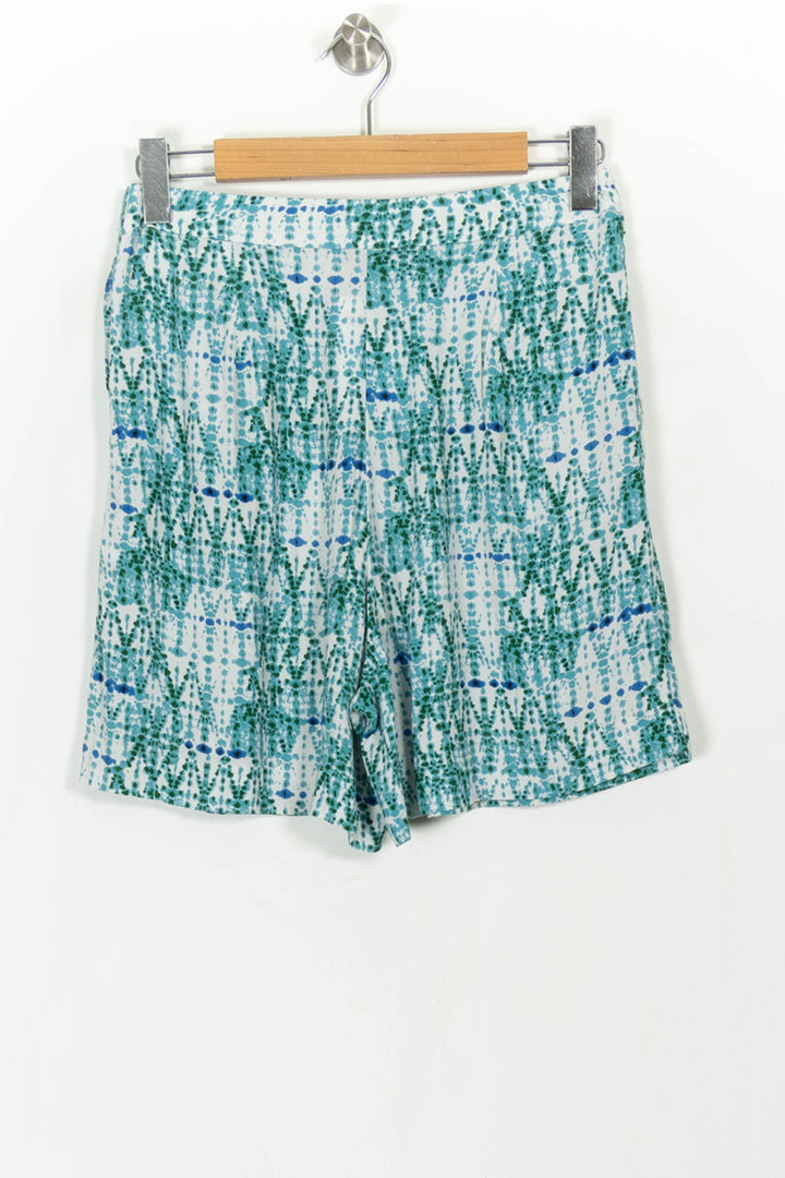 Short Bleu et Vert - Taille L/40 de la marque Caroll | PARAD108651 - Vendu par Paradigme - Image 4