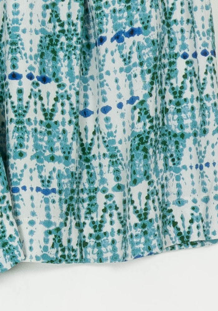 Short Bleu et Vert - Taille L/40 de la marque Caroll | PARAD108651 - Vendu par Paradigme - Image 3