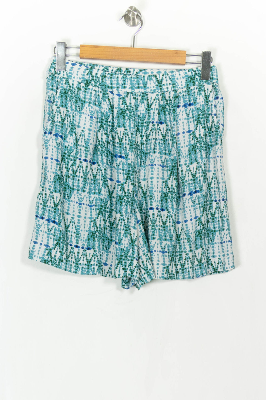 Short Bleu et Vert - Taille L/40 de la marque Caroll | PARAD108651 - Vendu par Paradigme - Image 2