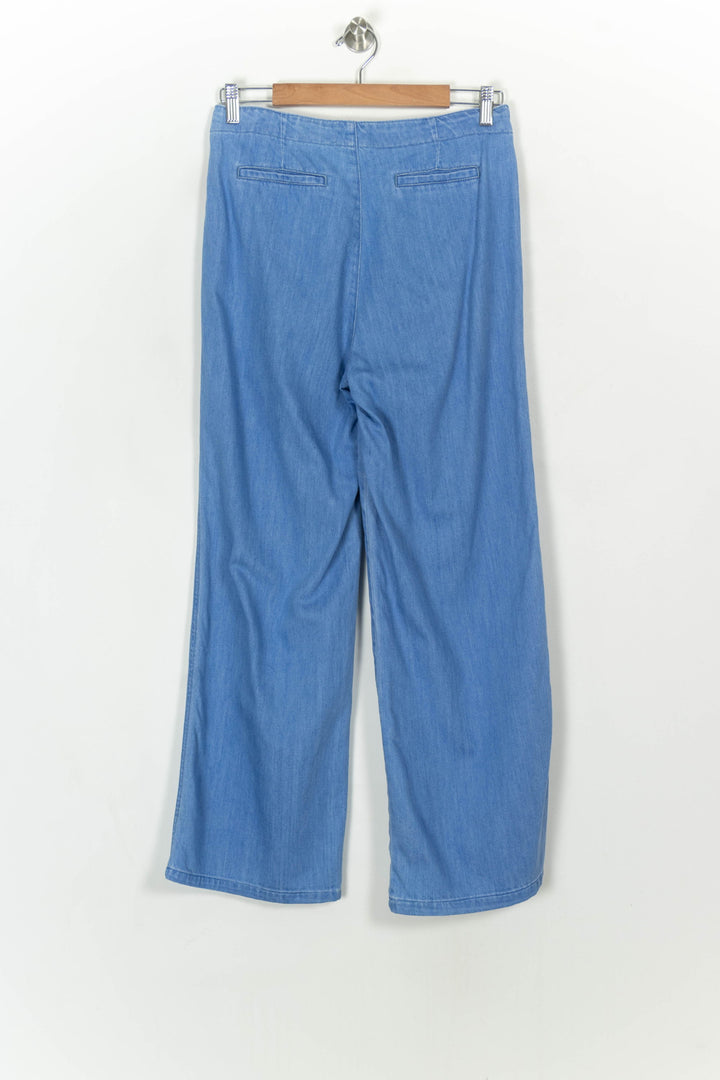 Jean Large Bleu - Taille M/38 de la marque Maison 123 | PARAD108654 - Vendu par Paradigme - Image 5