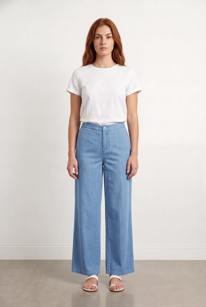 Jean Large Bleu - Taille M/38 de la marque Maison 123 | PARAD108654 - Vendu par Paradigme - Image 1