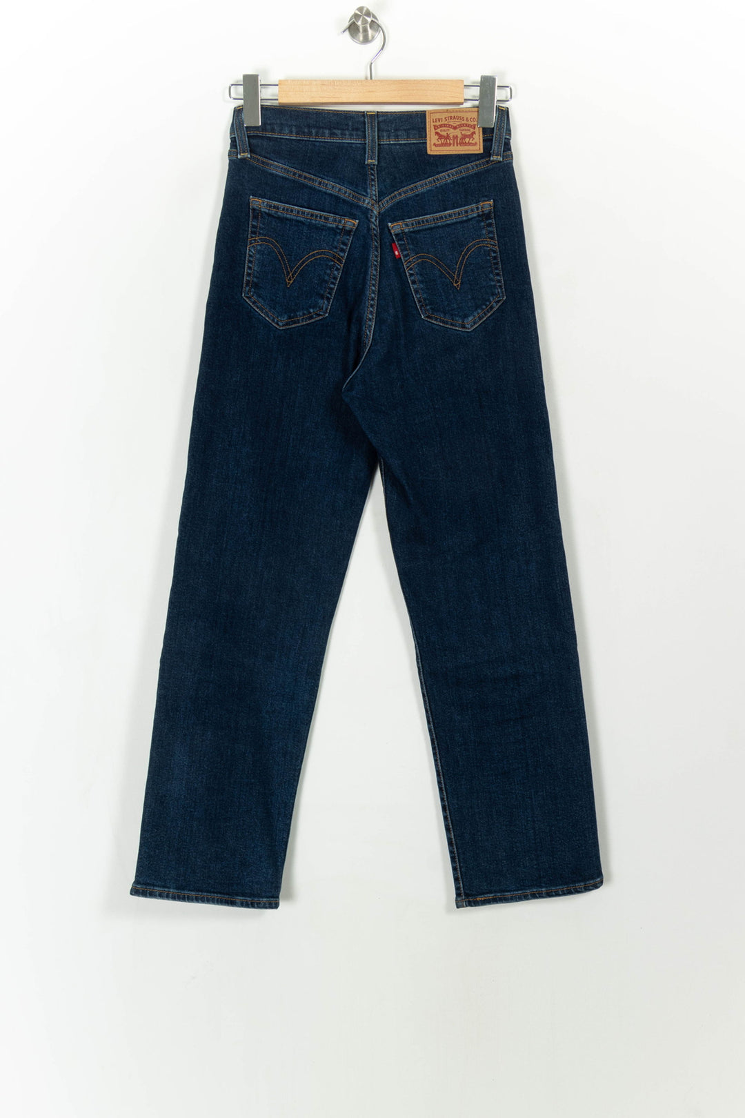 Jean Droit Bleu - Taille M/38 de la marque Levi's | PARAD108655 - Vendu par Paradigme - Image 4