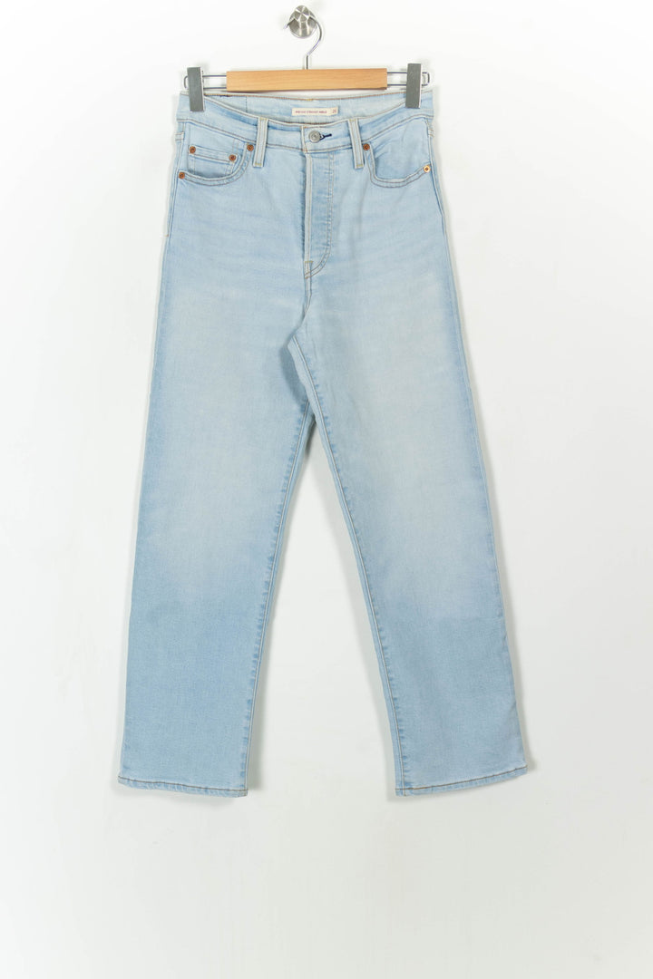 Jean Droit Bleu Clair - Taille S/36 de la marque Levi's | PARAD108656 - Vendu par Paradigme - Image 2