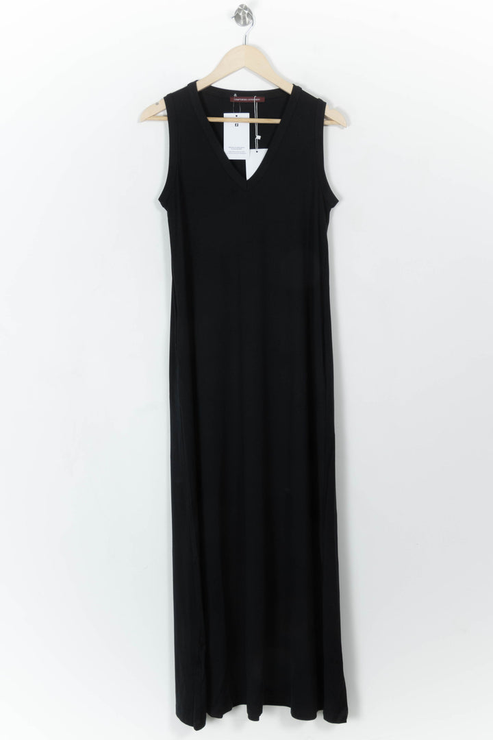 Robe Longue Noire - Taille M/38 de la marque Comptoir des Cotonniers | PARAD108668 - Vendu par Paradigme - Image 2