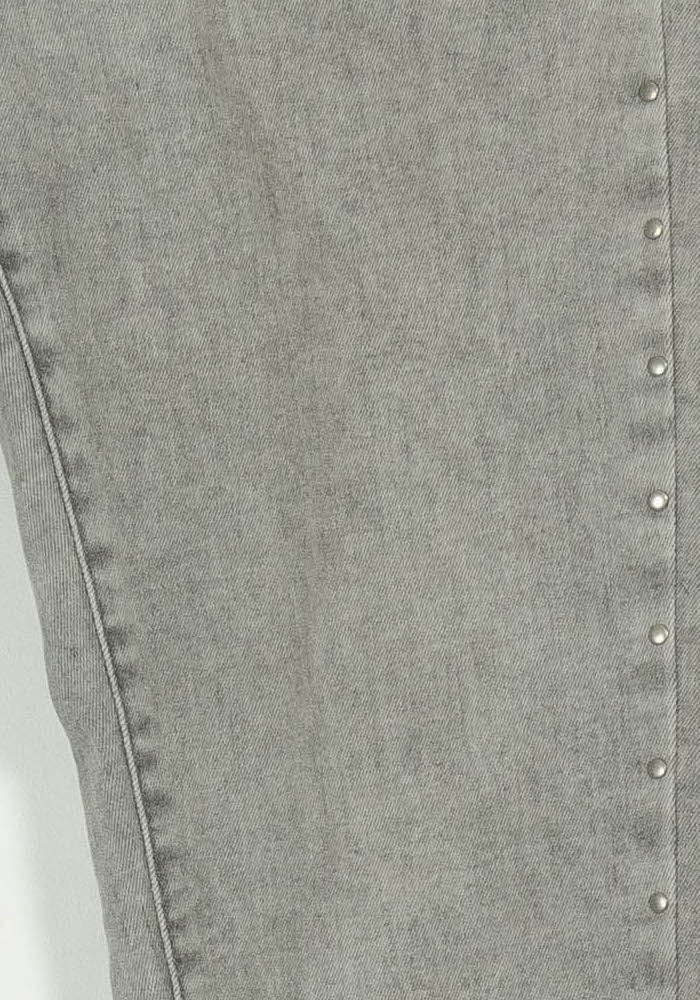 Jean Skinny Gris - Taille S/36 de la marque IKKS | PARAD108674 - Vendu par Paradigme - Image 3
