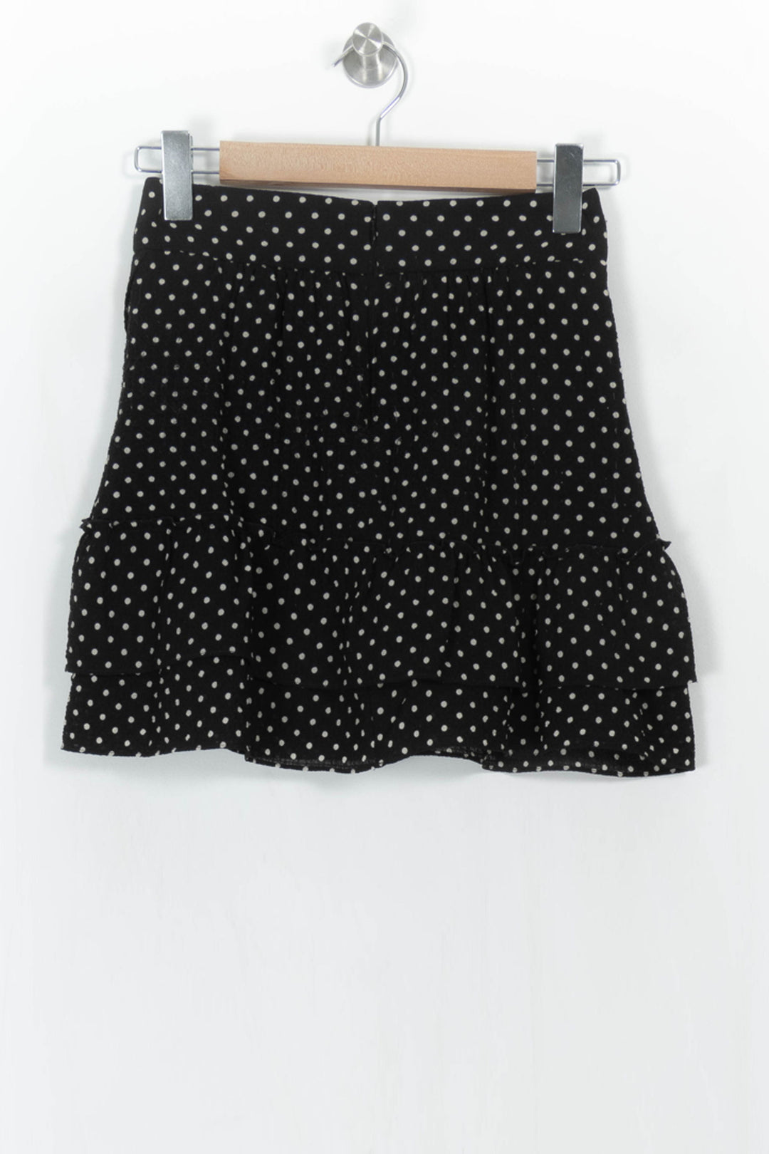 Jupe Courte Noire et Blanche - Taille XS/34 de la marque Sézane | PARAD108676 - Vendu par Paradigme - Image 4