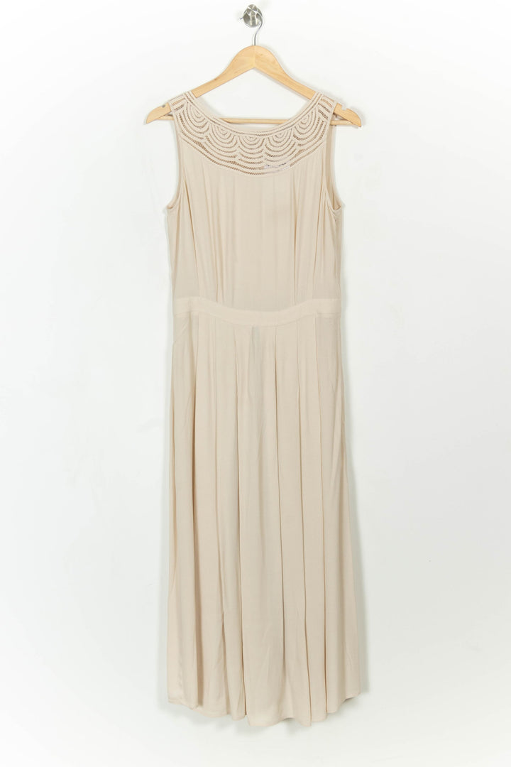 Robe longue beige - Taille L/40 de la marque Gerard Darel | PARAD108680 - Vendu par Paradigme - Image 2