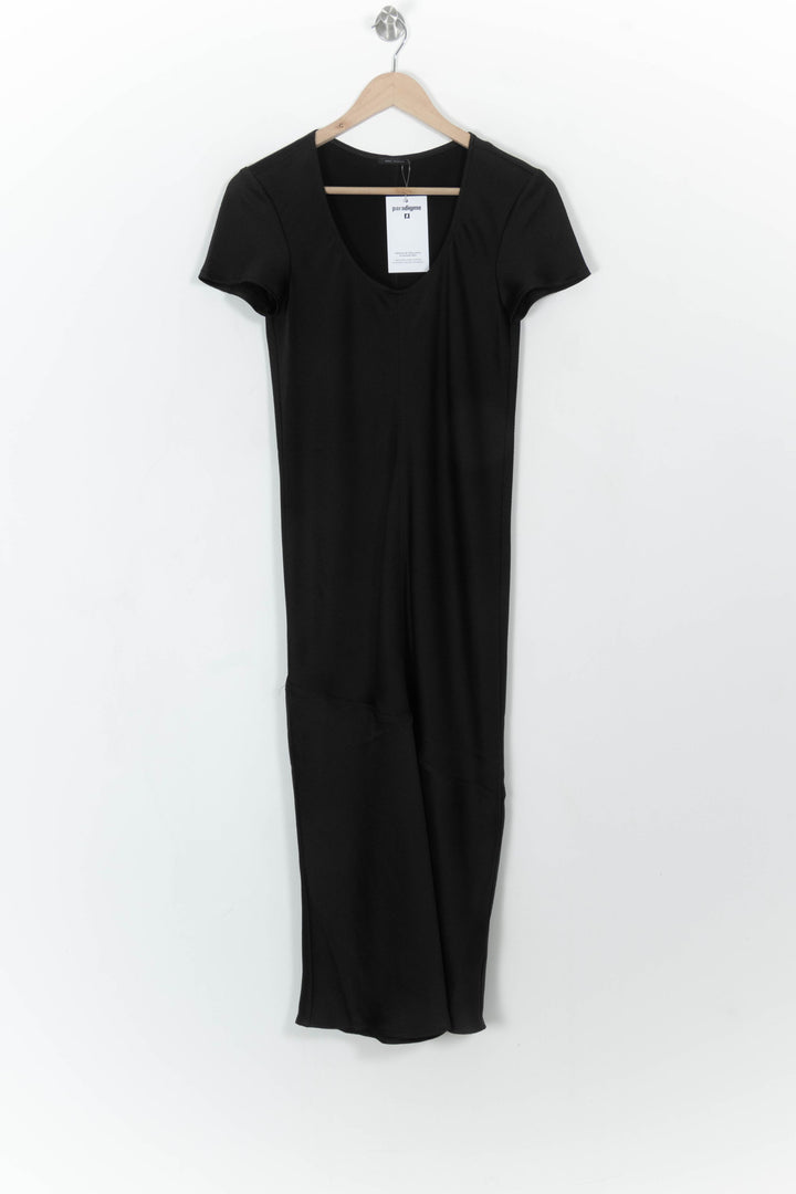 Robe Midi Noire - Taille XS/34 de la marque IKKS | PARAD108683 - Vendu par Paradigme - Image 2