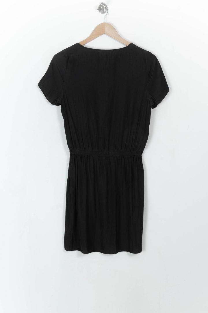 Robe Courte Noire - Taille S/36 de la marque American Vintage | PARAD108685 - Vendu par Paradigme - Image 4