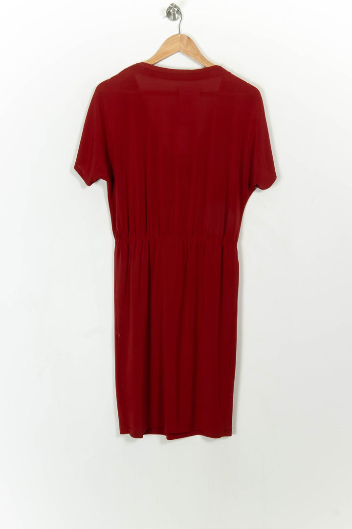 Robe Courte Bordeaux - Taille L/40 de la marque Comptoir des Cotonniers | PARAD108691 - Vendu par Paradigme - Image 4