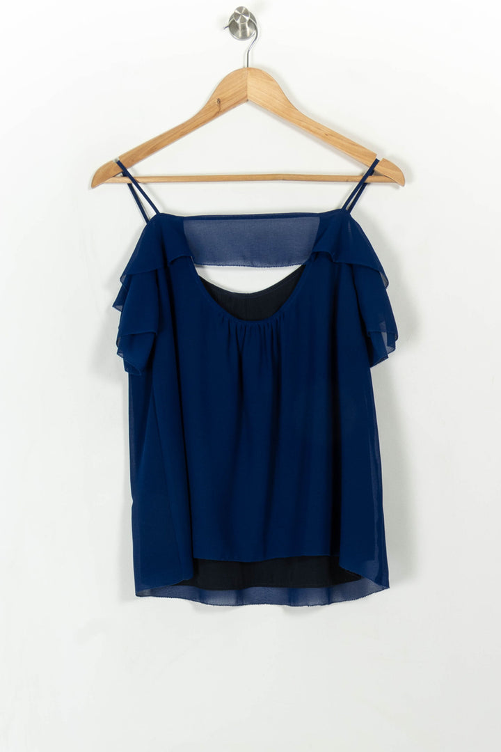 Top Bleu - Taille S/36 de la marque Ekyog | PARAD108696 - Vendu par Paradigme - Image 4