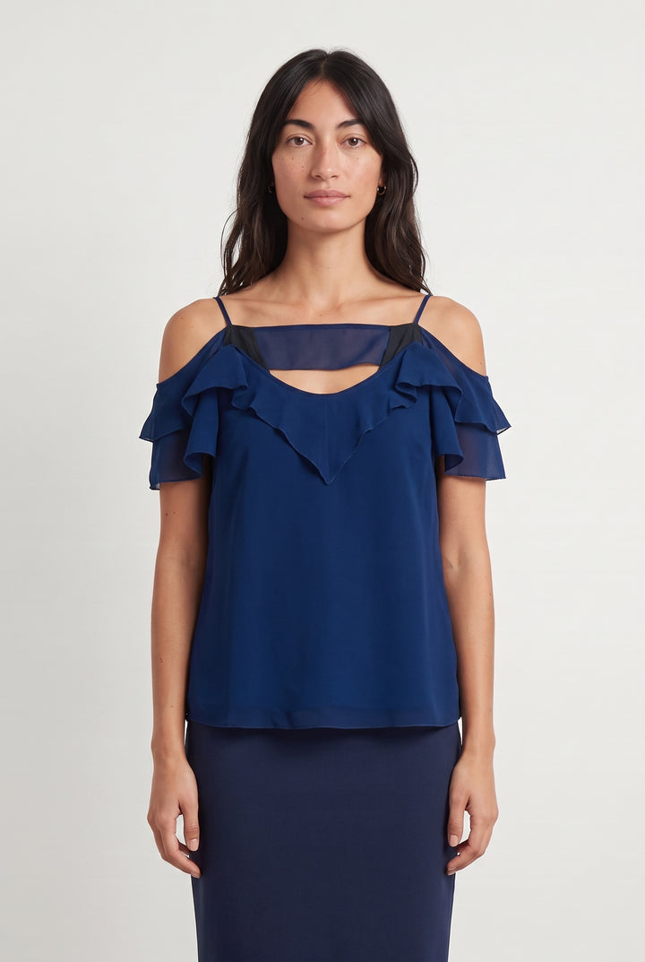 Top Bleu - Taille S/36 de la marque Ekyog | PARAD108696 - Vendu par Paradigme - Image 1