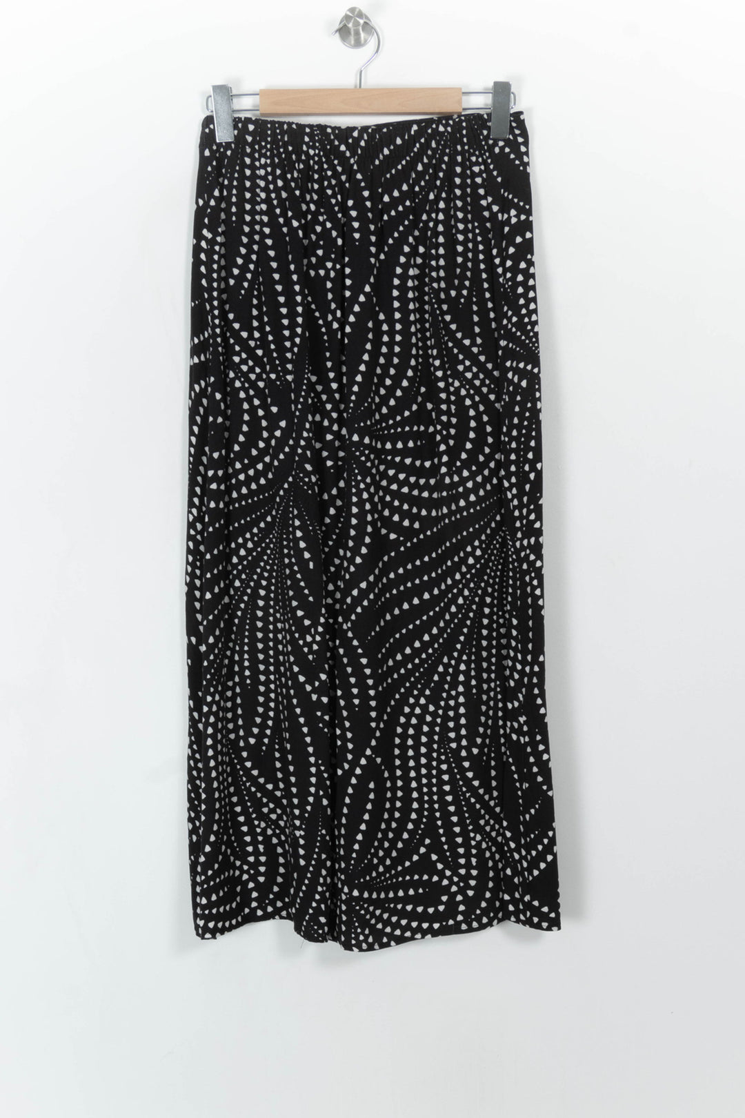 Jupe Longue Noire et Blanche - Taille M/38 de la marque La Fée Maraboutée | PARAD108700 - Vendu par Paradigme - Image 4