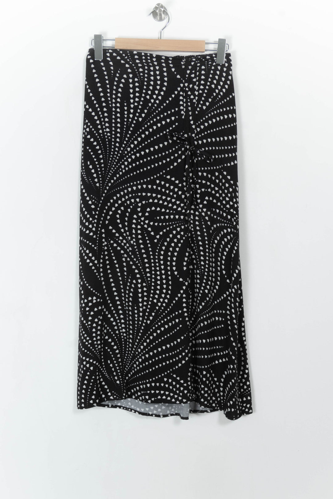 Jupe Longue Noire et Blanche - Taille M/38 de la marque La Fée Maraboutée | PARAD108700 - Vendu par Paradigme - Image 2