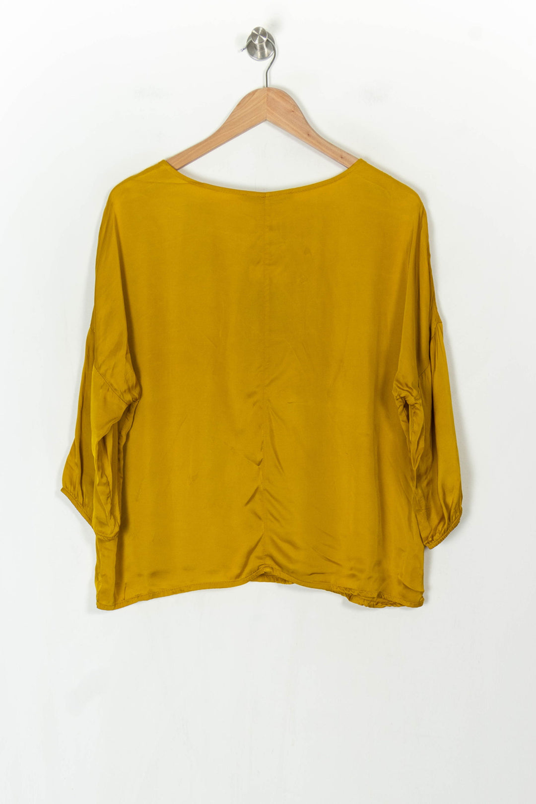 Blouse Jaune - Taille M/38 de la marque La Fée Maraboutée | PARAD108701 - Vendu par Paradigme - Image 5