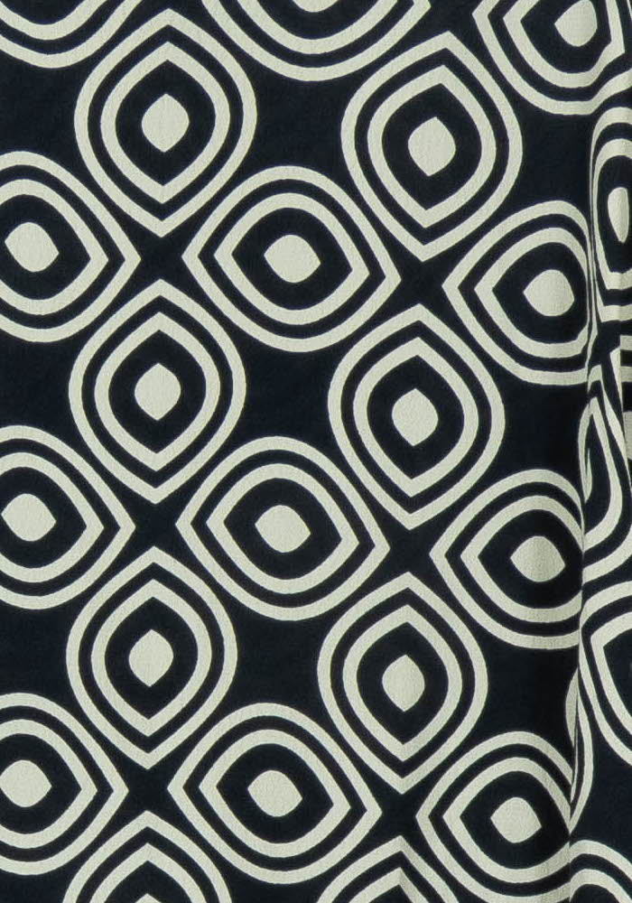 Chemisier Bleu et Blanc - Taille M/38 de la marque La Fée Maraboutée | PARAD108703 - Vendu par Paradigme - Image 3